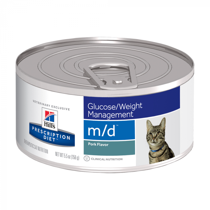 Hill's Cat m/d Glucose Weight Management Can VetProductsDirect