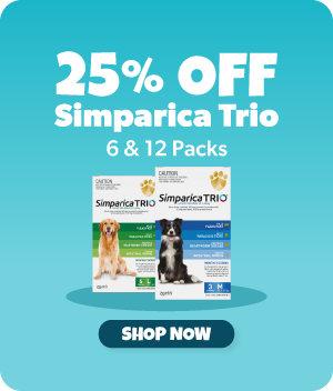 25% off Simparica Trio